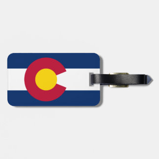 Colorado-Flagge Gepäckanhänger