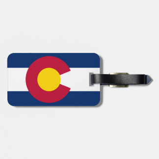Colorado-Flagge Gepäckanhänger