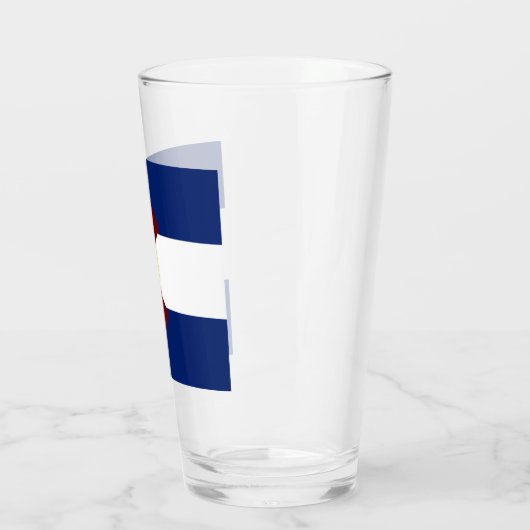 Colorado-Flagge   Glas (Links)
