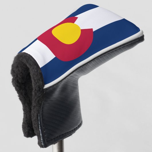 COLORADO-FLAGGE GOLF HEADCOVER (3/4 Vorderseite)