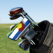 Colorado-Flagge Golf Headcover (In Situ)