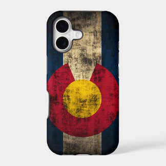 Colorado-Flagge Grunge iPhone 5 Barely Case