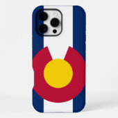 Colorado-Flagge iPhone Hülle (Rückseite)
