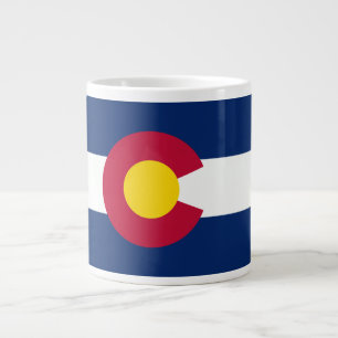 Colorado-Flagge Jumbo-Tasse