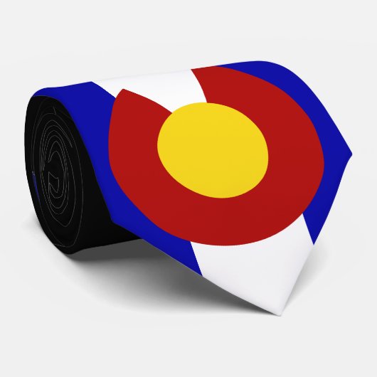 Colorado-Flagge Krawatte (Gerollt)