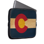 Colorado-Flagge Laptopschutzhülle (Vorne Rechts)
