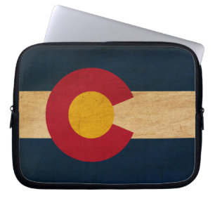 Colorado-Flagge Laptopschutzhülle