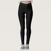 Colorado-Flagge Leggings (Vorderseite)