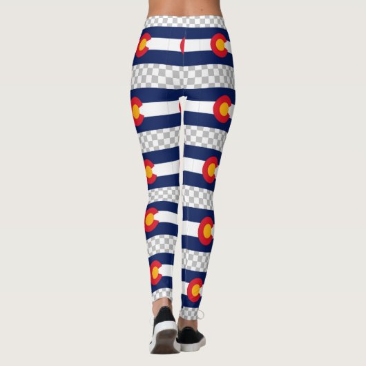 COLORADO-FLAGGE LEGGINGS (Rückseite)