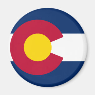 Colorado-Flagge Magnet