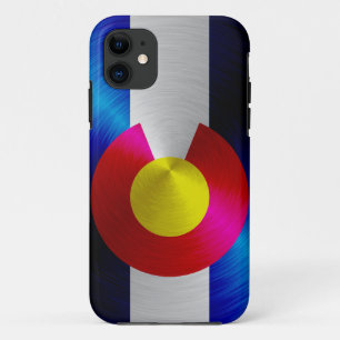 Colorado-Flagge; Metallblick iPhone 5 Fall Case-Mate iPhone Hülle