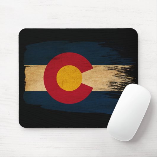 Colorado-Flagge Mousepad (Mit Mouse)