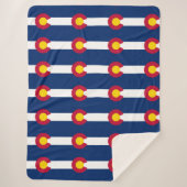 Colorado-Flagge Sherpadecke (Vorderseite)