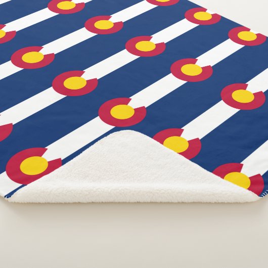 Colorado-Flagge Sherpadecke (3/4)