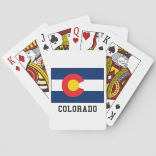 Colorado-Flagge Spielkarten