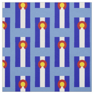 Colorado-Flagge Stoff