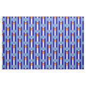 Colorado-Flagge Stoff (Fat Quarter (45,7 x 55,9 cm))