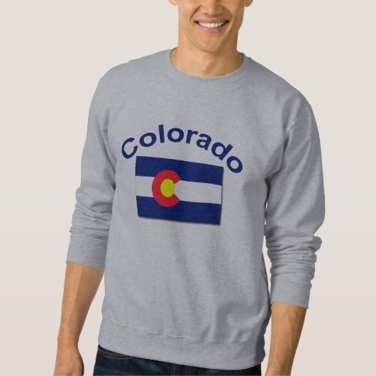 Colorado-Flagge Sweatshirt (Vorderseite)