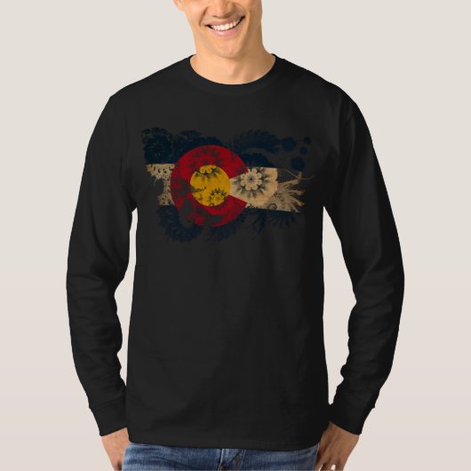 Colorado-Flagge T-Shirt (Vorderseite)