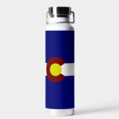 Colorado-Flagge Trinkflasche (Rückseite)
