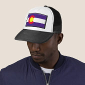 Colorado-Flagge Truckerkappe (Beispiel)
