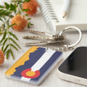 Colorado-Flagge und Schlüsselanhänger (Vorderseite rechts)