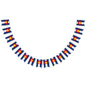 COLORADO-FLAGGE WIMPELKETTE (Alle)