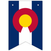 COLORADO-FLAGGE WIMPELKETTE (Dritte Fahne)