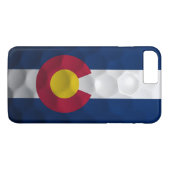 Colorado-Flaggen-Golfball-Muster Case-Mate iPhone Hülle (Rückseite (Horizontal))