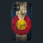 Colorado-Flaggen-Schmutz iPhone 5 kaum Fall Case-Mate iPhone Hülle<br><div class="desc">Colorado-Flaggegrunge-Case-Mate iPhone 5 kaum dort universeller Fall</div>