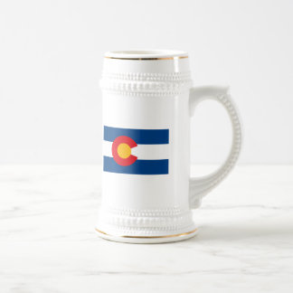 Colorado-Flaggen-Tasse Bierglas