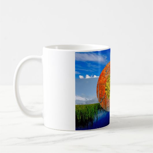 Colorado-Flaggen-Tasse Kaffeetasse (Links)