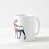 Colorado-Flaggenelch-Kaffee-Tasse Kaffeetasse (VorderseiteRechts)