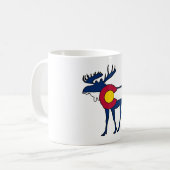 Colorado-Flaggenelch-Kaffee-Tasse Kaffeetasse (Vorderseite Links)