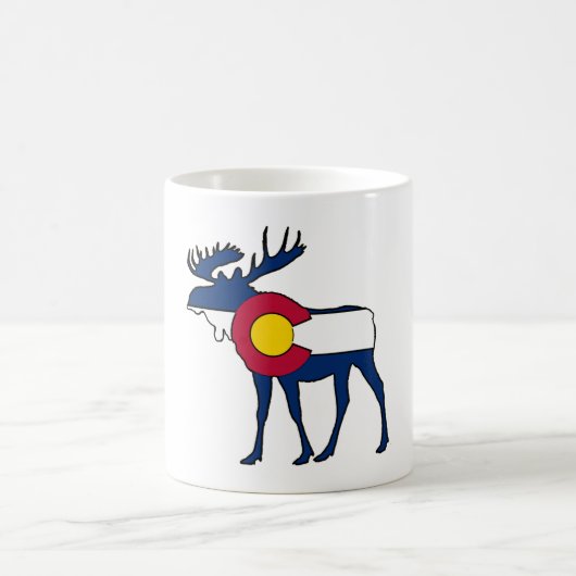 Colorado-Flaggenelch-Kaffee-Tasse Kaffeetasse (Mittel)