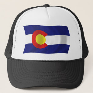 Colorado-Flaggenmütze Truckerkappe