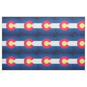 Colorado-Flaggenwiederholungs-Mustergewebe Stoff (Fat Quarter (45,7 x 55,9 cm))