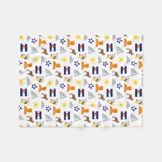 Colorado Fleecedecke (Vorderseite (Horizontal))