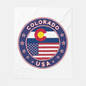 Colorado Fleecedecke (Vorderseite)