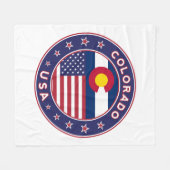 Colorado Fleecedecke (Vorderseite (Horizontal))