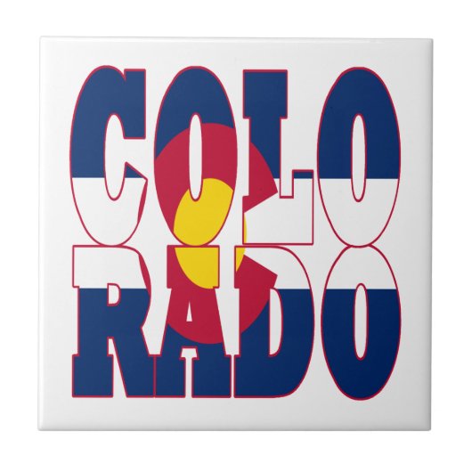 Colorado Fliese (Vorderseite)