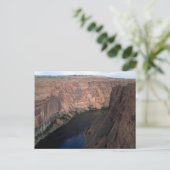 Colorado Fluss am Glen Canyon Dam Postkarte (Stehend Vorderseite)
