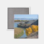 Colorado Fluss im Herbst Magnet (Vorderseite/Rückseite)