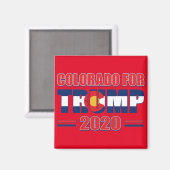 Colorado-for-TRUMP-2020 Magnet (Vorderseite/Rückseite)
