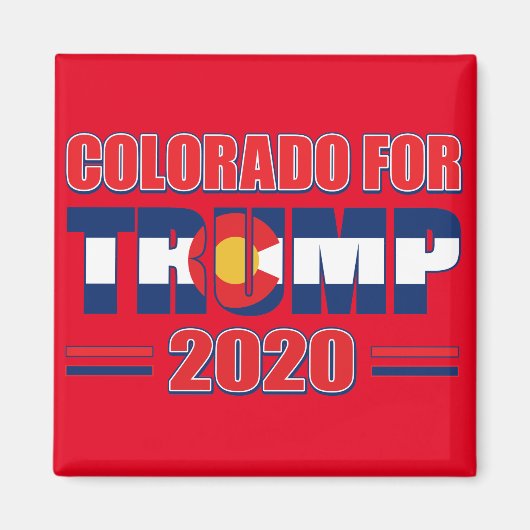 Colorado-for-TRUMP-2020 Magnet (Vorne)