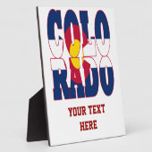 Colorado Fotoplatte (Seite)