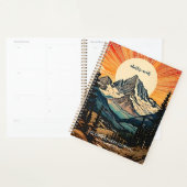 Colorado Fourteener Mountain Art CO 14ers Journal Planer (Anzeige)