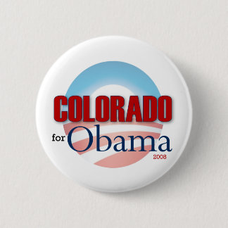 Colorado für Obama Button