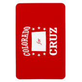 COLORADO FÜR TED CRUZ MAGNET (Vertikal)