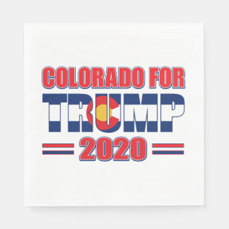 Colorado für Trump - Trump 2020 Serviette